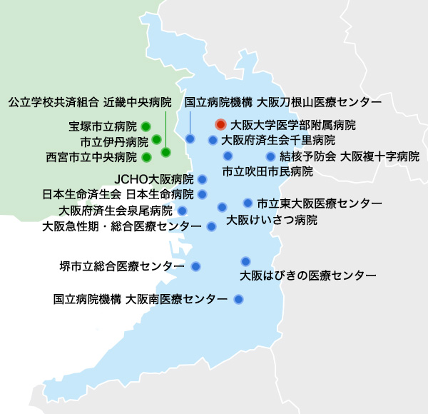 免疫内科関連病院